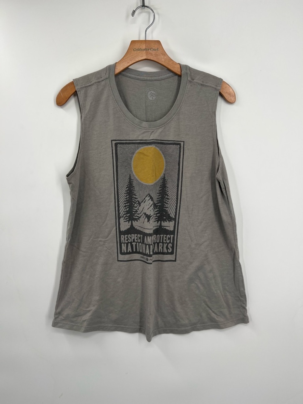 Parks Project Women’s Respect and Protect National Parks Graphic Tank Top XL